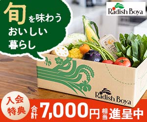 野菜の宅配サービス【 らでぃっしゅぼーや 】定期コース